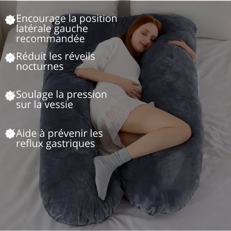 Mamooz™ | Coussin de grossesse pour femmes enceintes - confort et soulagement